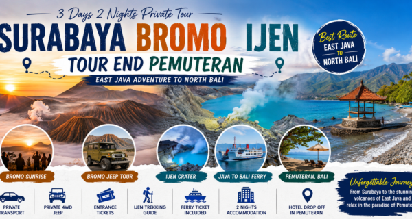 surabaya bromo ijen pemuteran